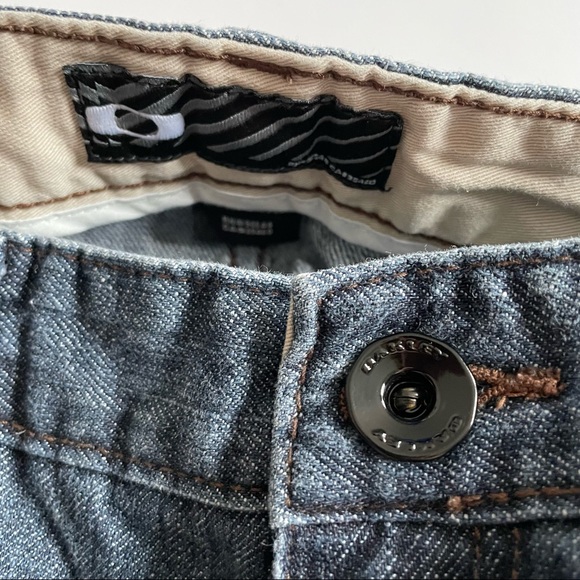 Oakley mens straight leg jeans with cute black detail & buttons size 34/30 - Picture 4 of 7